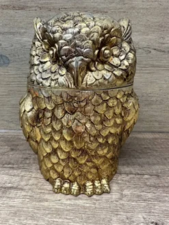 Seau à glace hibou par Mauro Manetti circa 1970