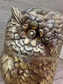 Seau à glace hibou par Mauro Manetti circa 1970