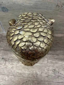 Seau à glace hibou par Mauro Manetti circa 1970