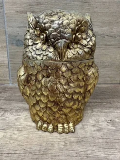 Seau à glace hibou par Mauro Manetti circa 1970
