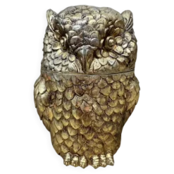 Seau à glace hibou par Mauro Manetti circa 1970