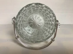Seau à glace motifs géométriques triangles dans le verre