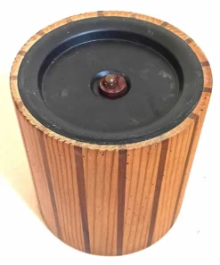 Seau à glace ou rafraîchisseur bouteille scandinave bois Hauteur 22,5 cm