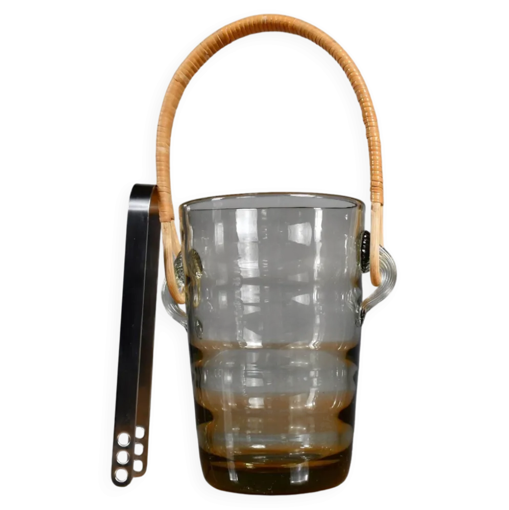 Seau à glace par Per Lütken pour Holmegaard, années 1960