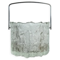 Seau à glace par Tapio Wirkkala pour Iittala, Finlande, années 1970.