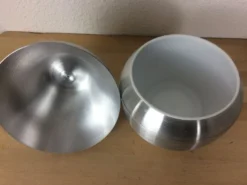 Seau à glace poire aluminium