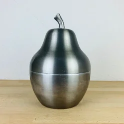 Seau à glace poire aluminium années 70