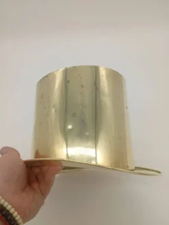 Seau à Glace Rafraîchisseur Champagne Chapeau Haut De Forme Laiton Vintage