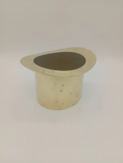 Seau à Glace Rafraîchisseur Champagne Chapeau Haut De Forme Laiton Vintage