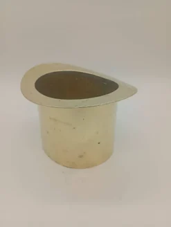 Seau à Glace Rafraîchisseur Champagne Chapeau Haut De Forme Laiton Vintage