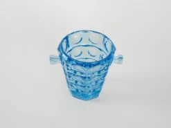 Seau à glace Rosice, design tchèque, années 1950, fabricant : Sklo Union, designer :