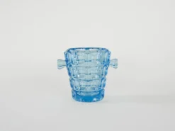 Seau à glace Rosice, design tchèque, années 1950, fabricant : Sklo Union, designer :