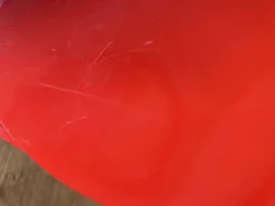 Seau à glace Stelton Denmark en abs rouge Space age pop 1960