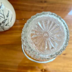 Seau à glace verre vintage