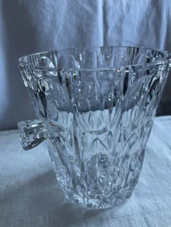 Seau à glaçon refroidisseur en cristal