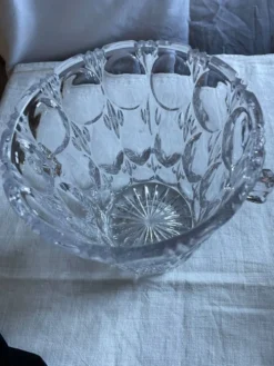 Seau à glaçon refroidisseur en cristal