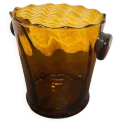 Seau à glaçons ambré