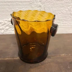Seau à glaçons ambré