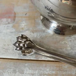 Seau à glaçons ancien avec pince patte de lion