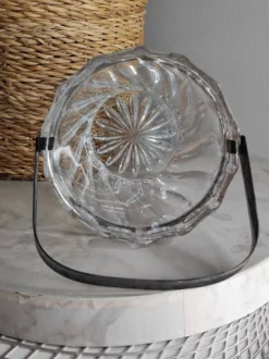 Seau à glaçons en cristal