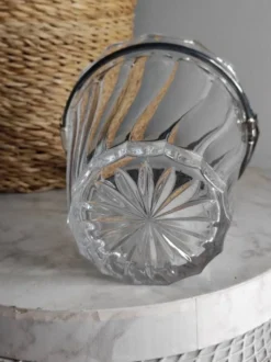 Seau à glaçons en cristal