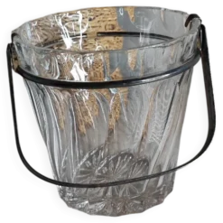 Seau à glaçons en cristal