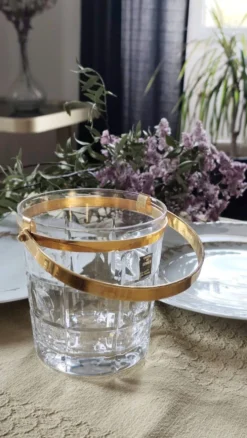 Seau à glaçons en cristal de Sèvres