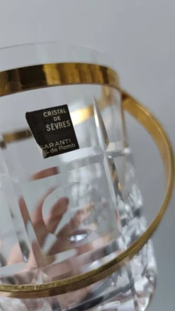 Seau à glaçons en cristal de Sèvres