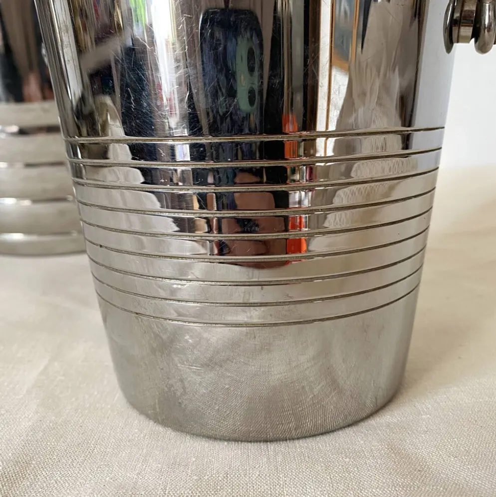Seau à glaçons en inox