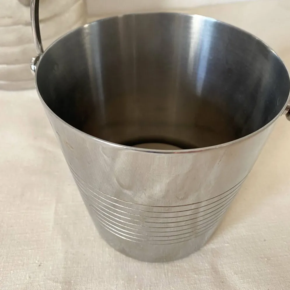 Seau à glaçons en inox