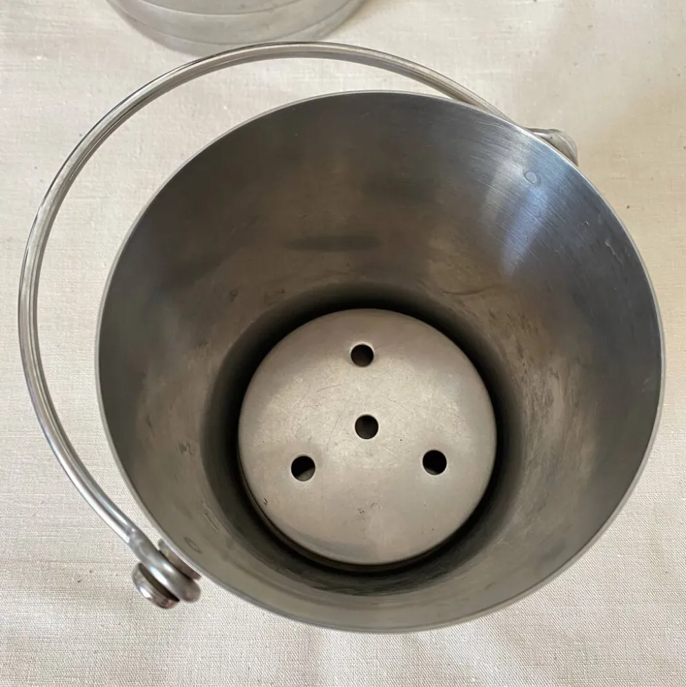 Seau à glaçons en inox