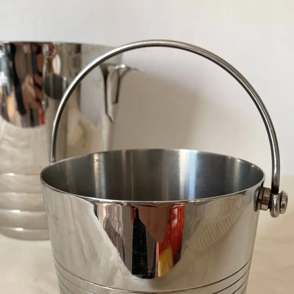 Seau à glaçons en inox