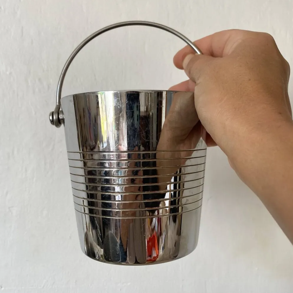 Seau à glaçons en inox