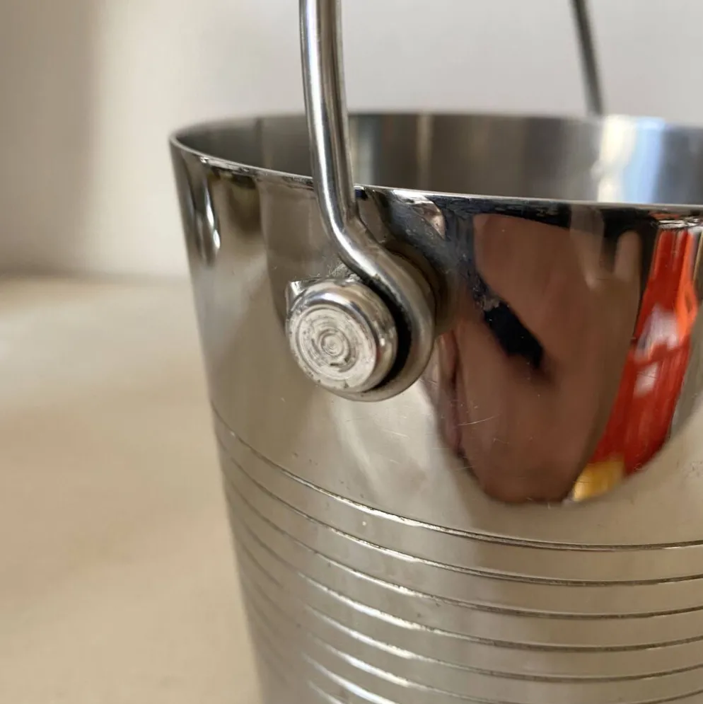 Seau à glaçons en inox