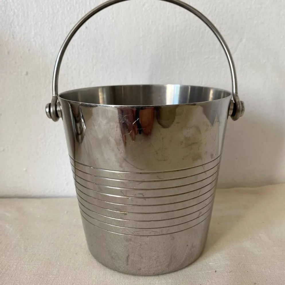 Seau à glaçons en inox