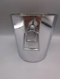 Seau à glaçons inox années 70'