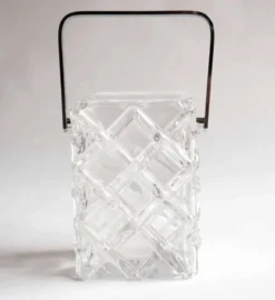 Seau à glaçons verre