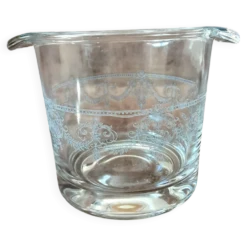 Seau à glaçons. Verre