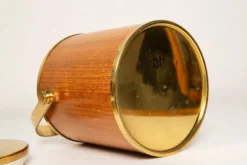 Seau à glaçons vintage milieu du siècle, années 1960