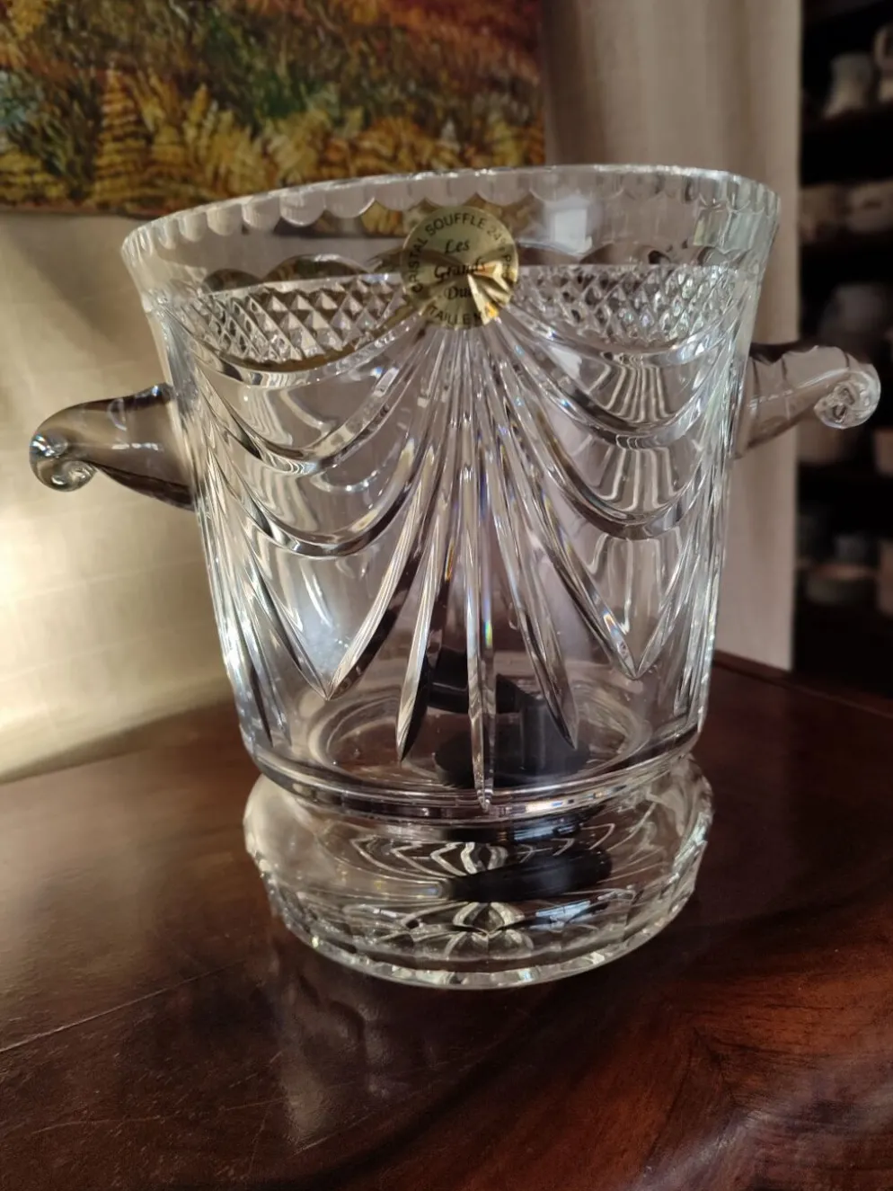 Seau à rafraîchir en cristal