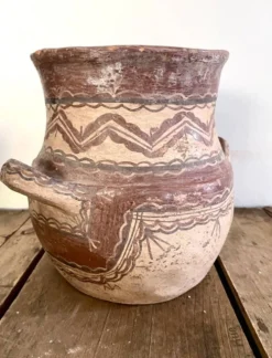Seau terre cuite berbère