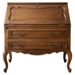 Secrétaire à abattant de style Louis XV,