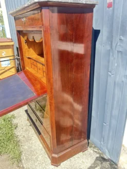 Secrétaire à abattant en acajou , Louis Philippe