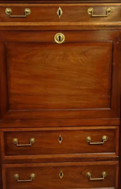 Secrétaire à abattant en acajou – Époque Louis XVI