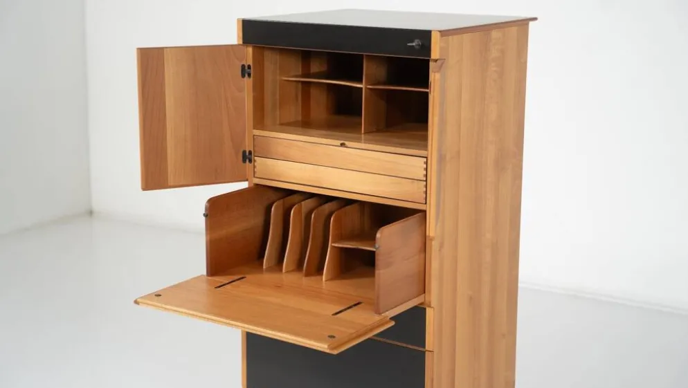 Secrétaire Accademia par Afra & Tobia Scarpa pour Stildomus, Italie, années 1970.