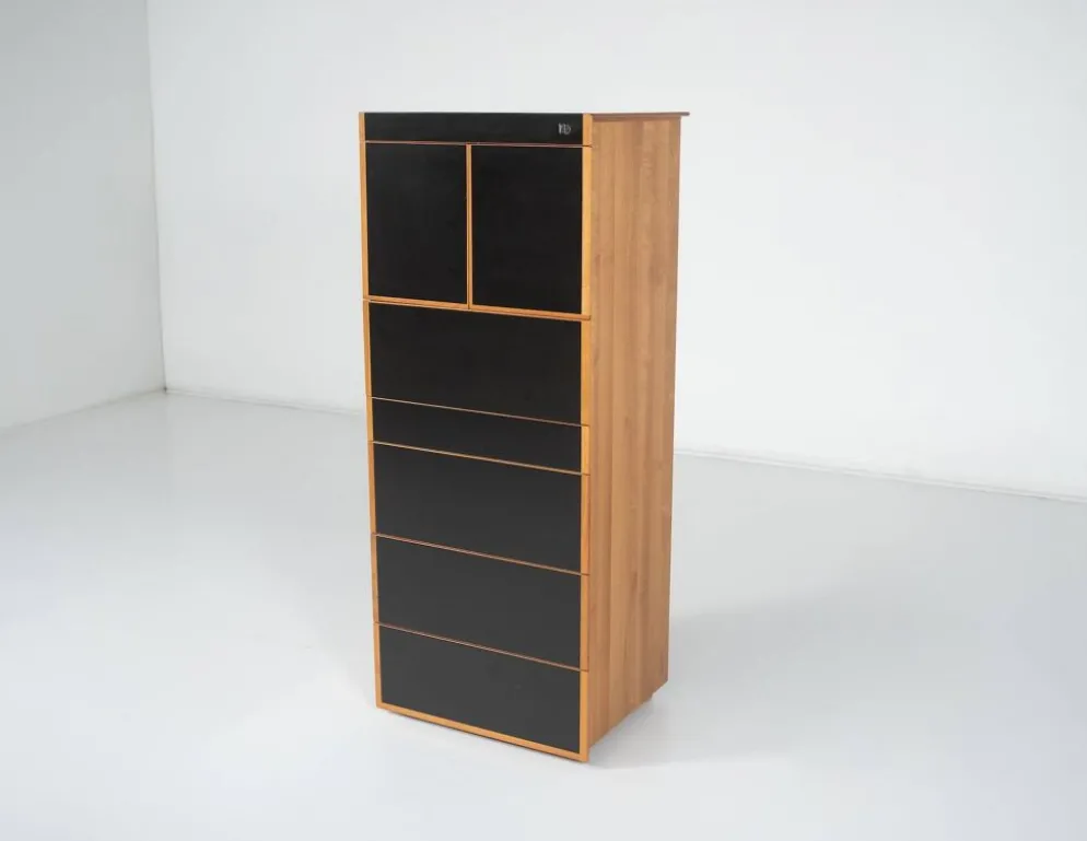 Secrétaire Accademia par Afra & Tobia Scarpa pour Stildomus, Italie, années 1970.