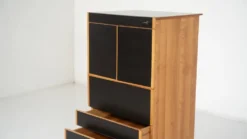 Secrétaire Accademia par Afra & Tobia Scarpa pour Stildomus, Italie, années 1970.