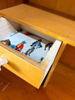 Secrétaire/bar/meuble vintage en bois