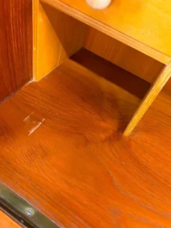 Secrétaire/bar/meuble vintage en bois