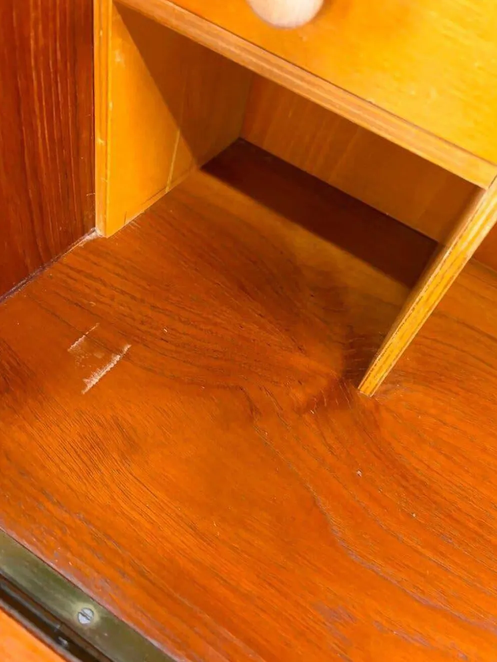 Secrétaire/bar/meuble vintage en bois